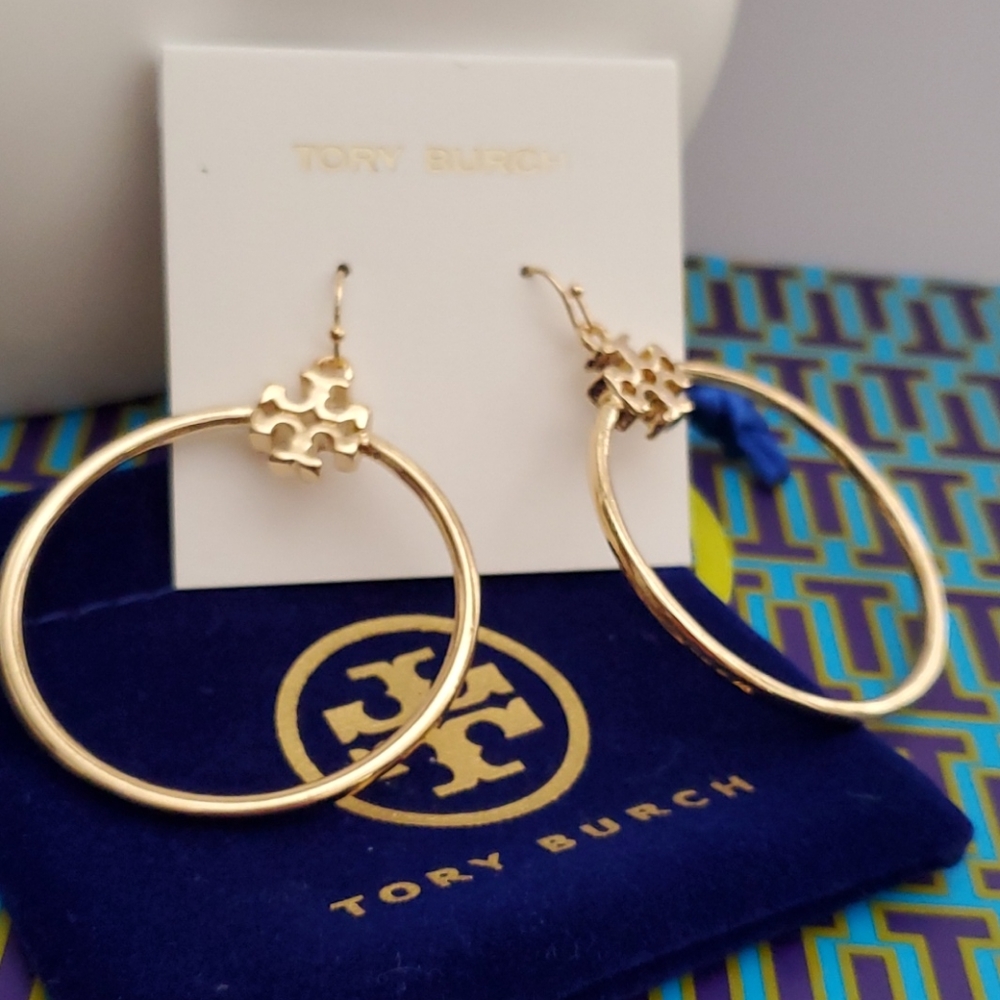 TORY BURCH EARRINGS,  Firm Price - Picture 5 of 10